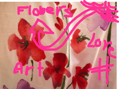 How to draw a flower part 1