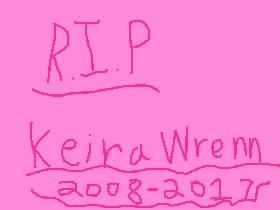R.I.P: Keira Wrenn