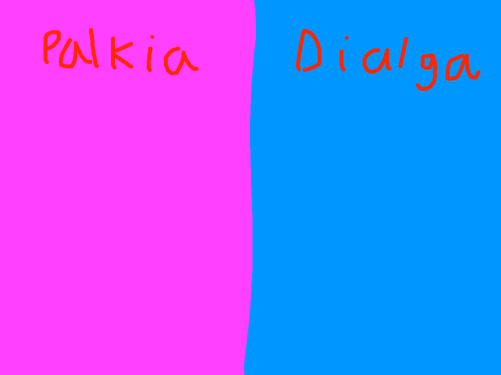 Pokeart 1: Palkia and Dialga