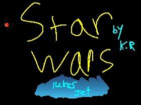 STAR WARS Lukes jet