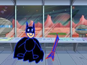 Gutar playing Bat man - copy