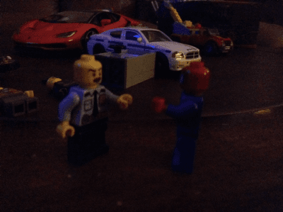 Lego Fighting Motion Video