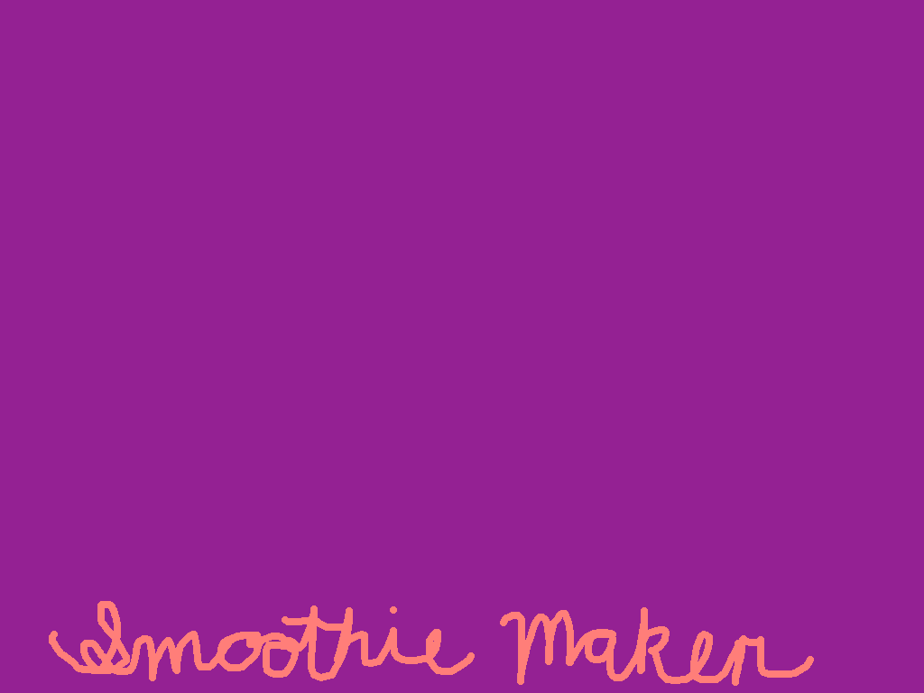 Smoothie maker 1