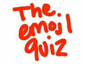 the emoji quiz remake