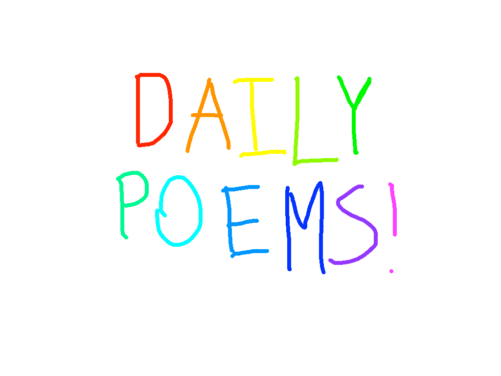 Daily Poems—Fri 6/10/2017