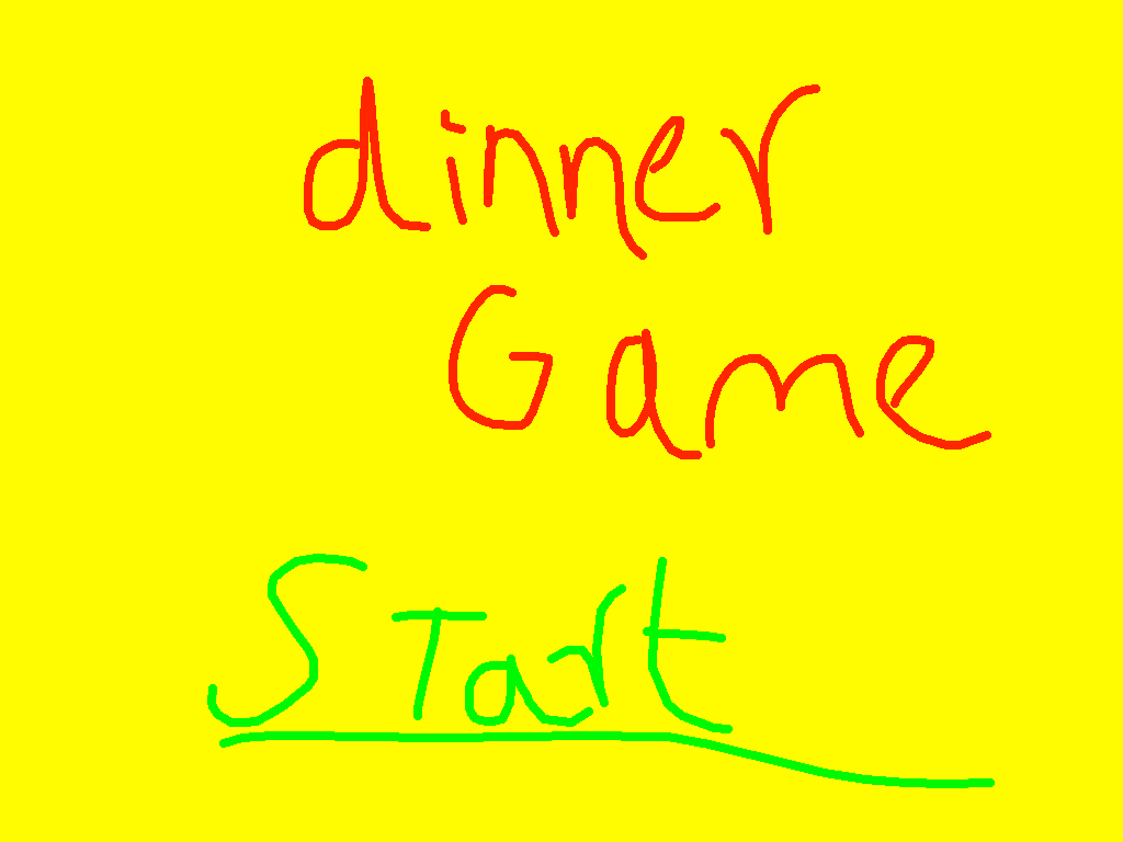 dinner game