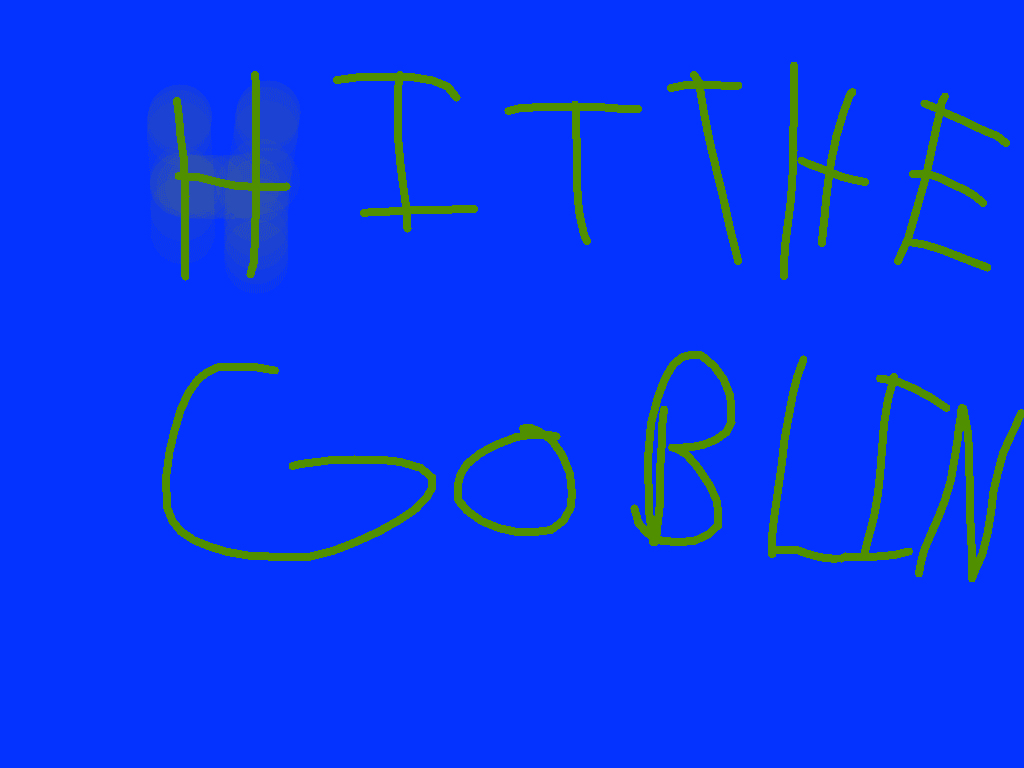 hit the goblin