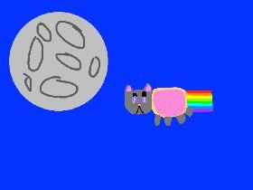 Nyan Cat Space Flying