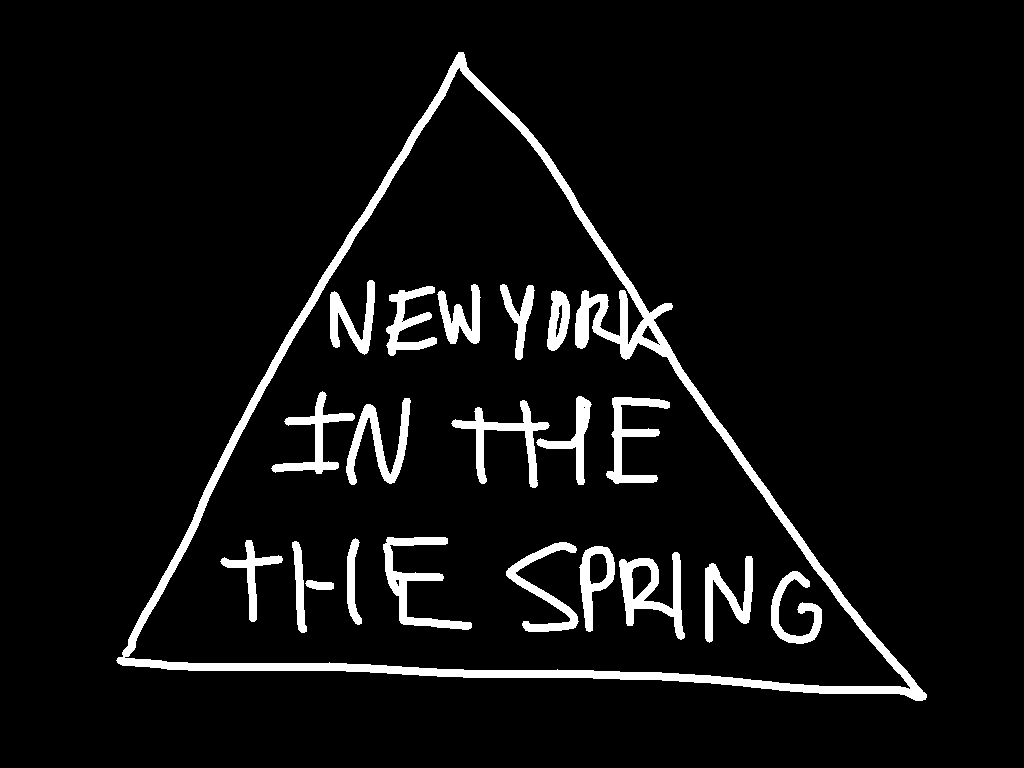 New York in the spring