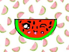 How to Draw Cute Watermelon