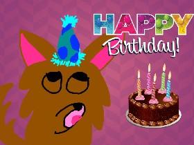 Happy Birthday from The Wolfie Leader