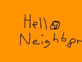 Hello Neighbor Animation