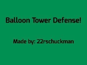 Balloon Tower Defense infinite money