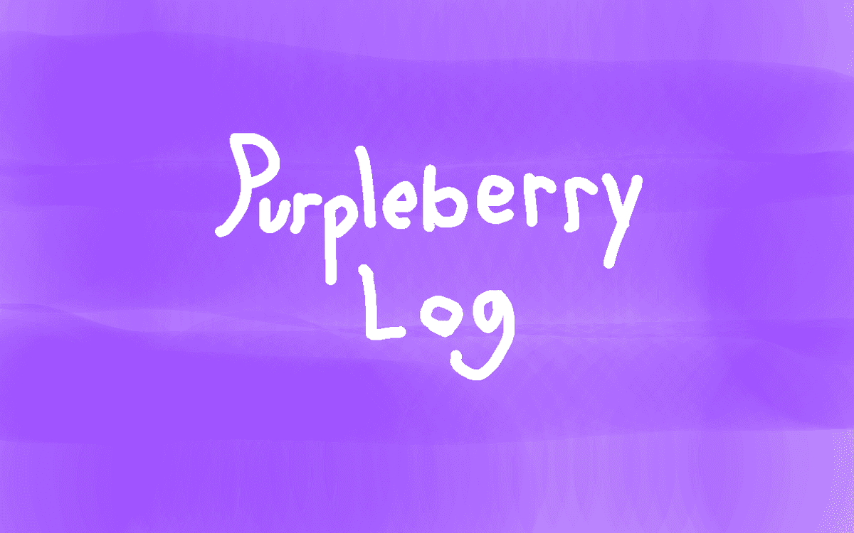 Purbleberry Log