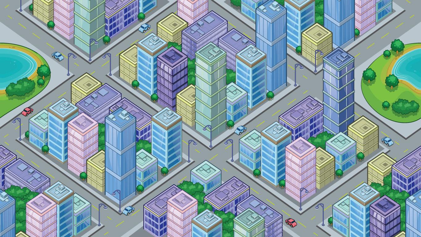 the city town game
