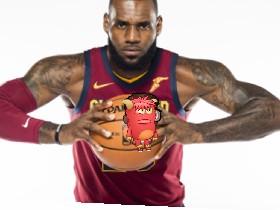 do not touch the white stay on lebron
