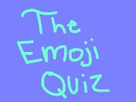 the emoji quiz