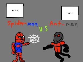 spider man vs ant man