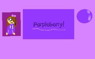 for purple berry!