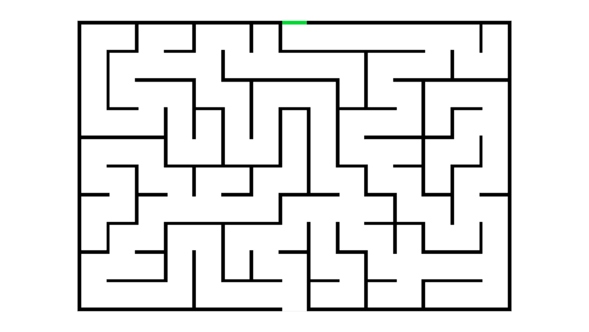Finishing the maze - New