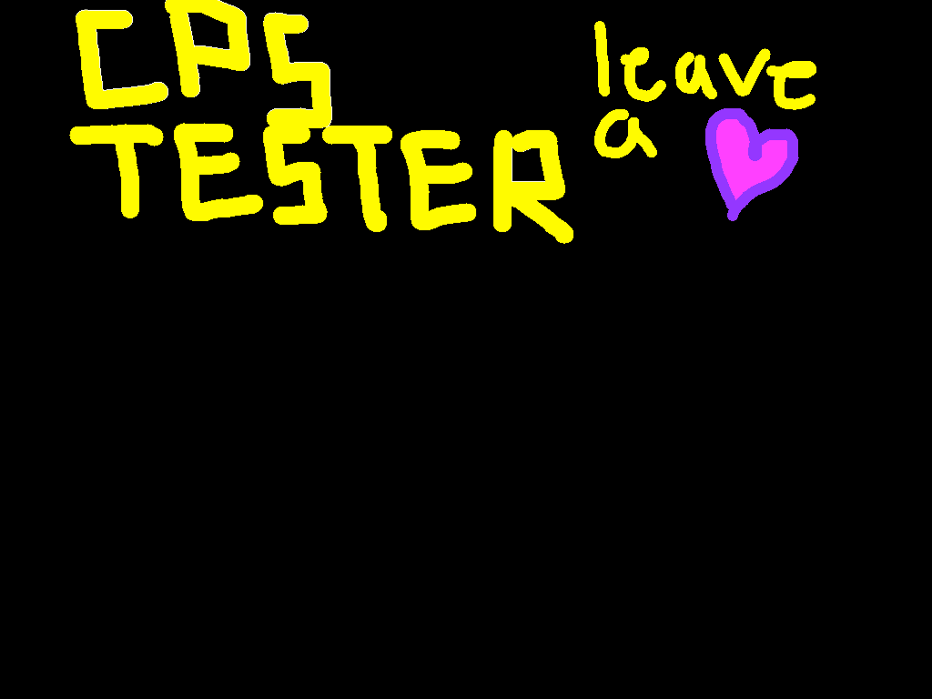 Cps tester + SPECIAL