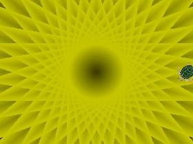 Soothing Yellow Spiral