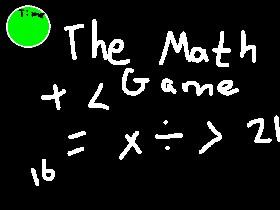 The MathGame