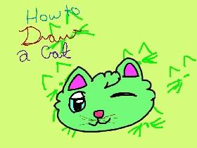 how 2 draw cat (easy)