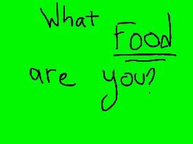 what food are you? 1fix