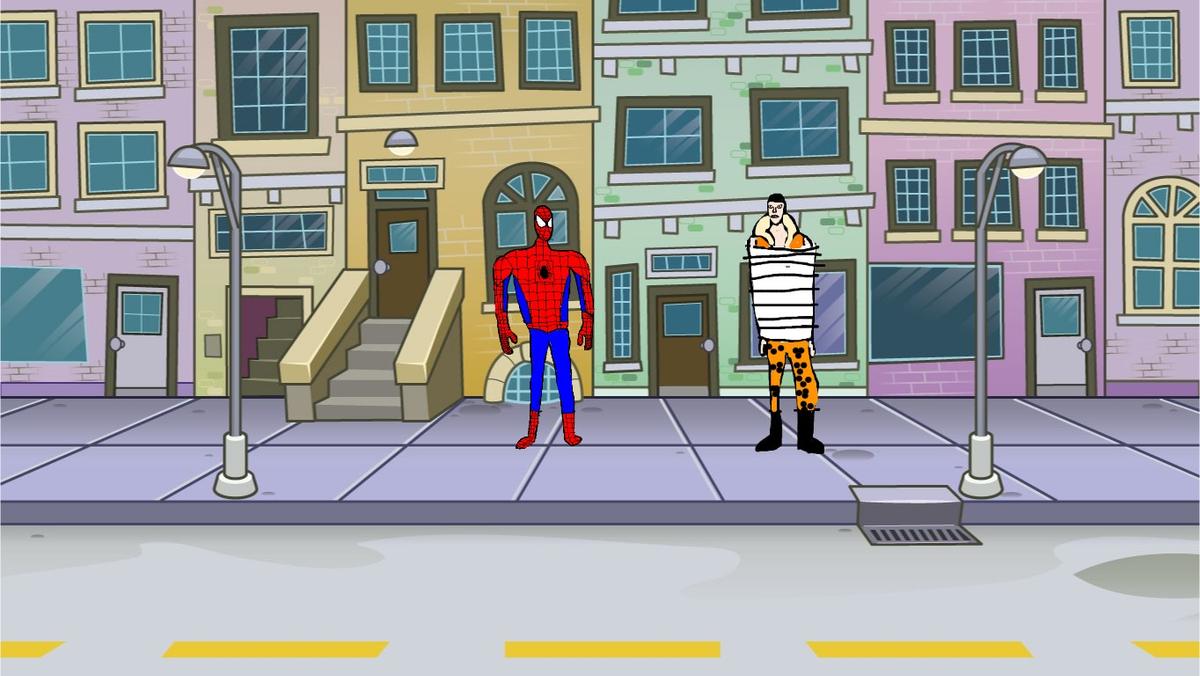 Spiderman vs Kraven the Hunter