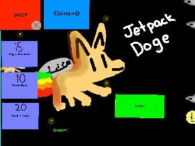 Jet pack Doge
