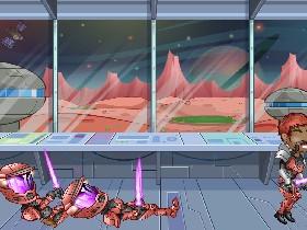 the laser fight