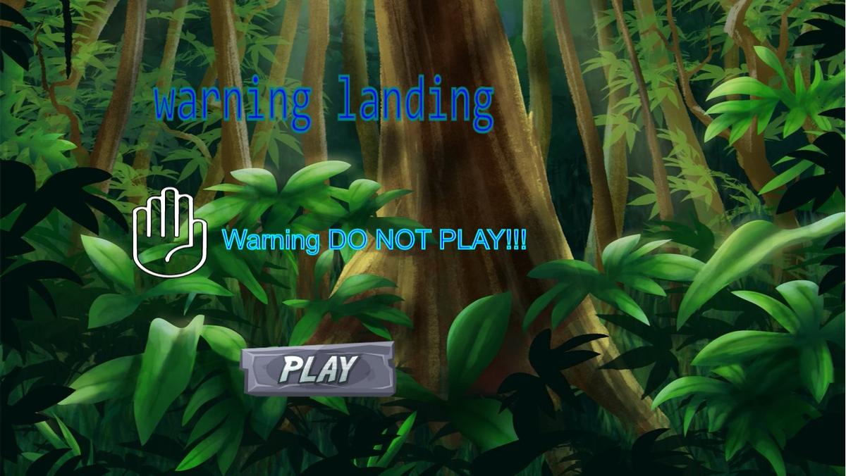 Warning Landing