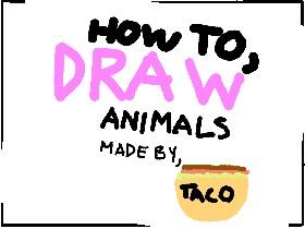 HOW TO DRAW animals 1