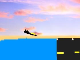 land the fighter jet Simulator  1