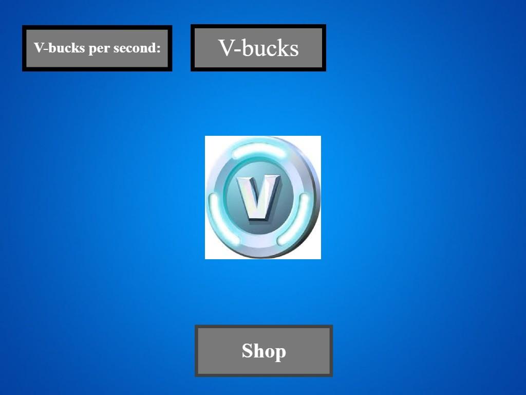 V-buck Clicker