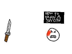How to draw a sword 1