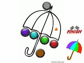 Color the umbrella! 1