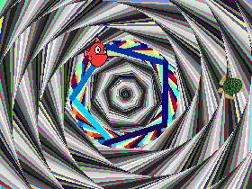 Mathematical Art ft Twister Turtle and Spinning Salmon