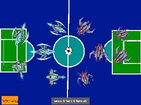 2-Player space soccer