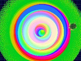 Spiraling Rainbow Hole of Dizzyness