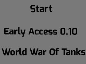 World War of Tanks (Early Access)