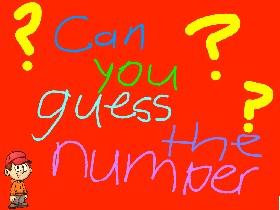 Can you guess the number