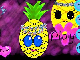 create a pineapple 🍍🐼🍒 1 1 1