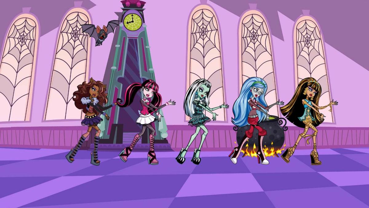 Monster High dance party!!!!!! [this is my first project