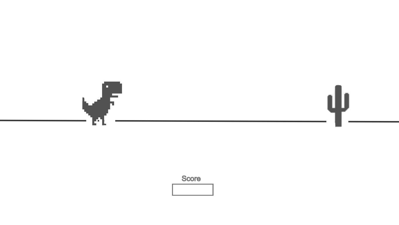 Google Dinosaur Game Sellout