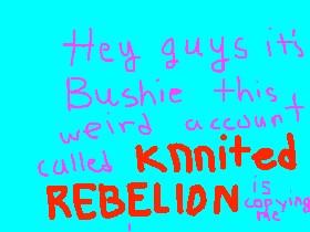 The Drama About Knitted Rebelion