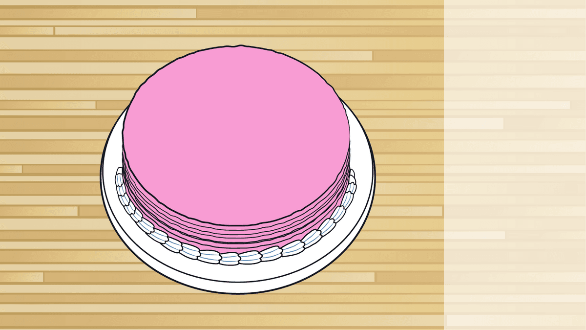Spin Draw cake