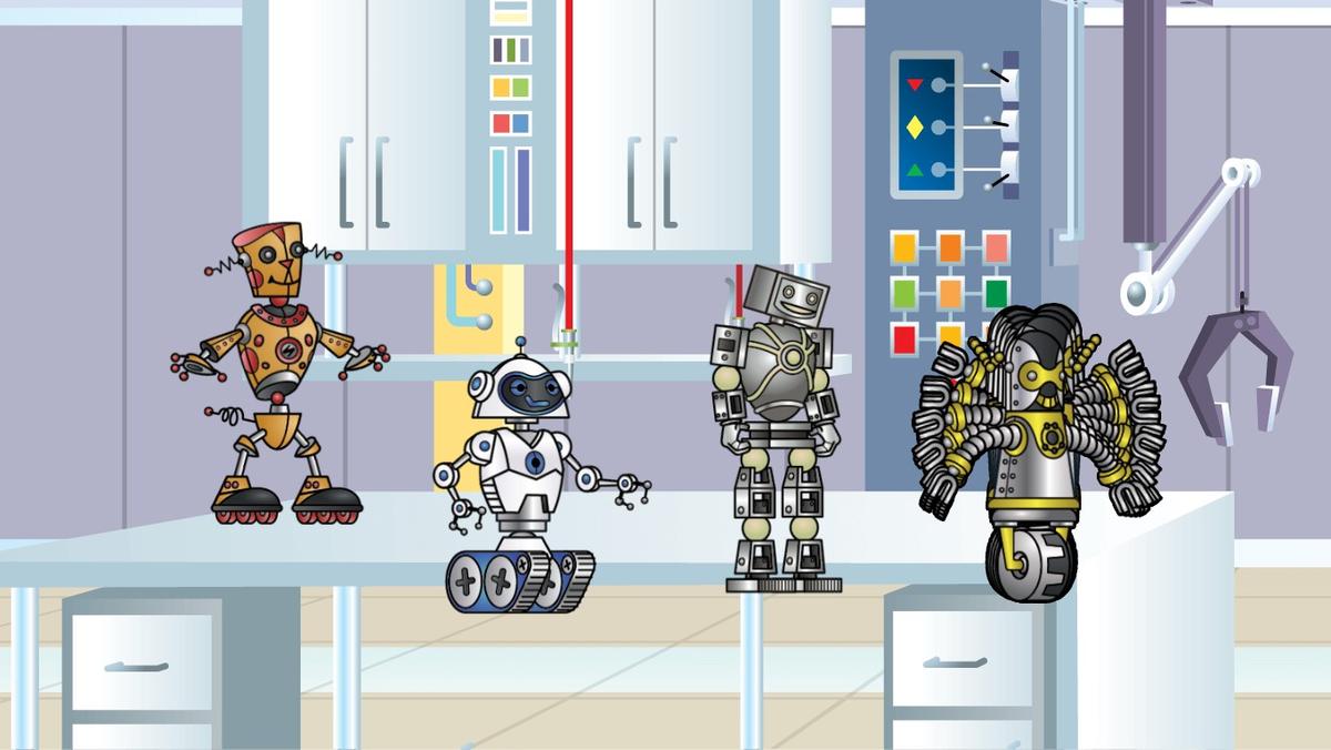 dance prance robots