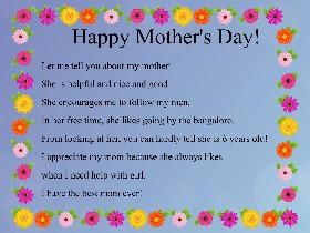 Mother's Day Mad Libs 1
